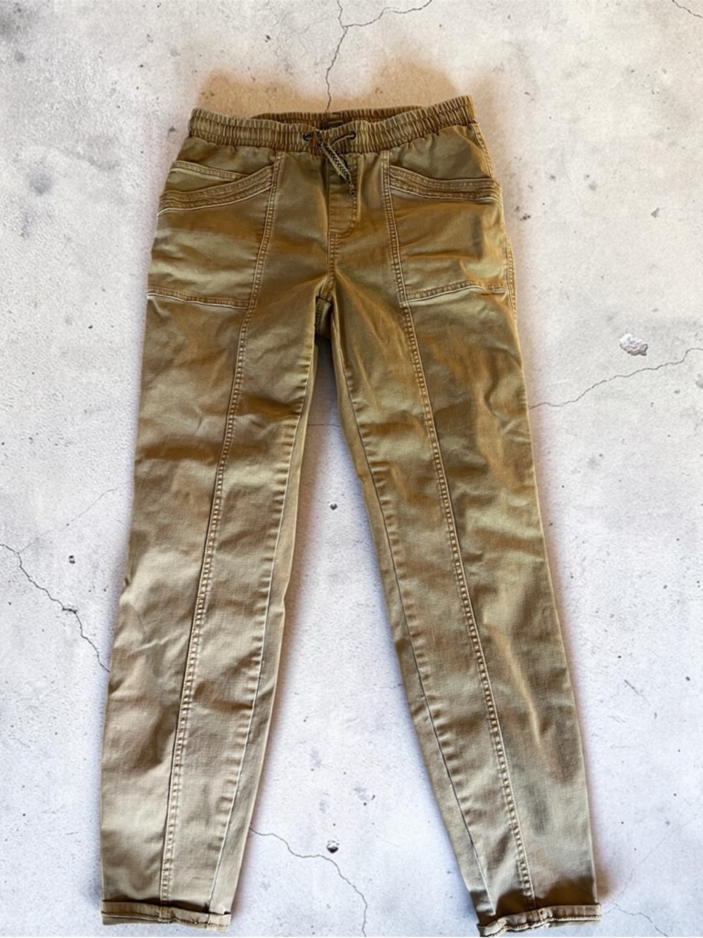 Maurices Skinny Jogger Jeans - Tan